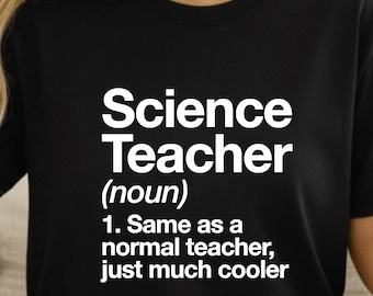 Science Teacher Shirt – Funny Chemistry Physics Biology Tee, Gift for Science Teachers, STEM Classroom Graphic Shirt Unisex