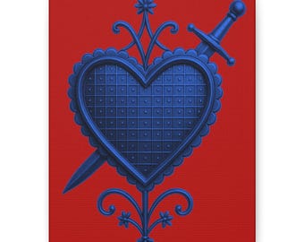 Erzulie Dantor Canvas