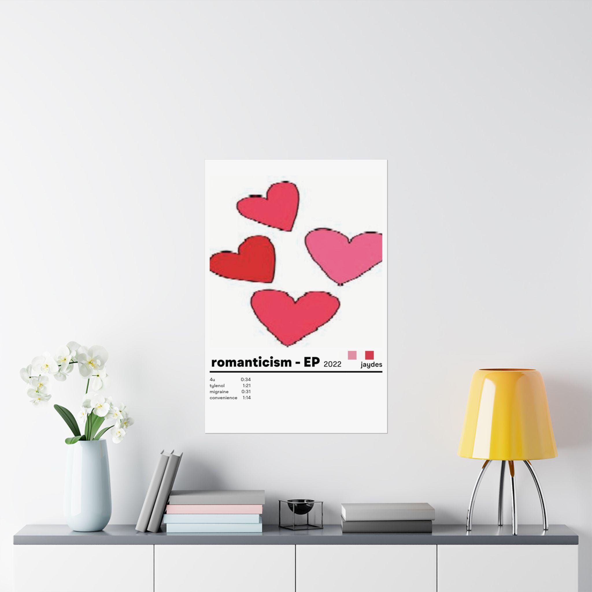 Buy Satin Poster, Jaydes Romanticism EP Poster, Romantic Gift