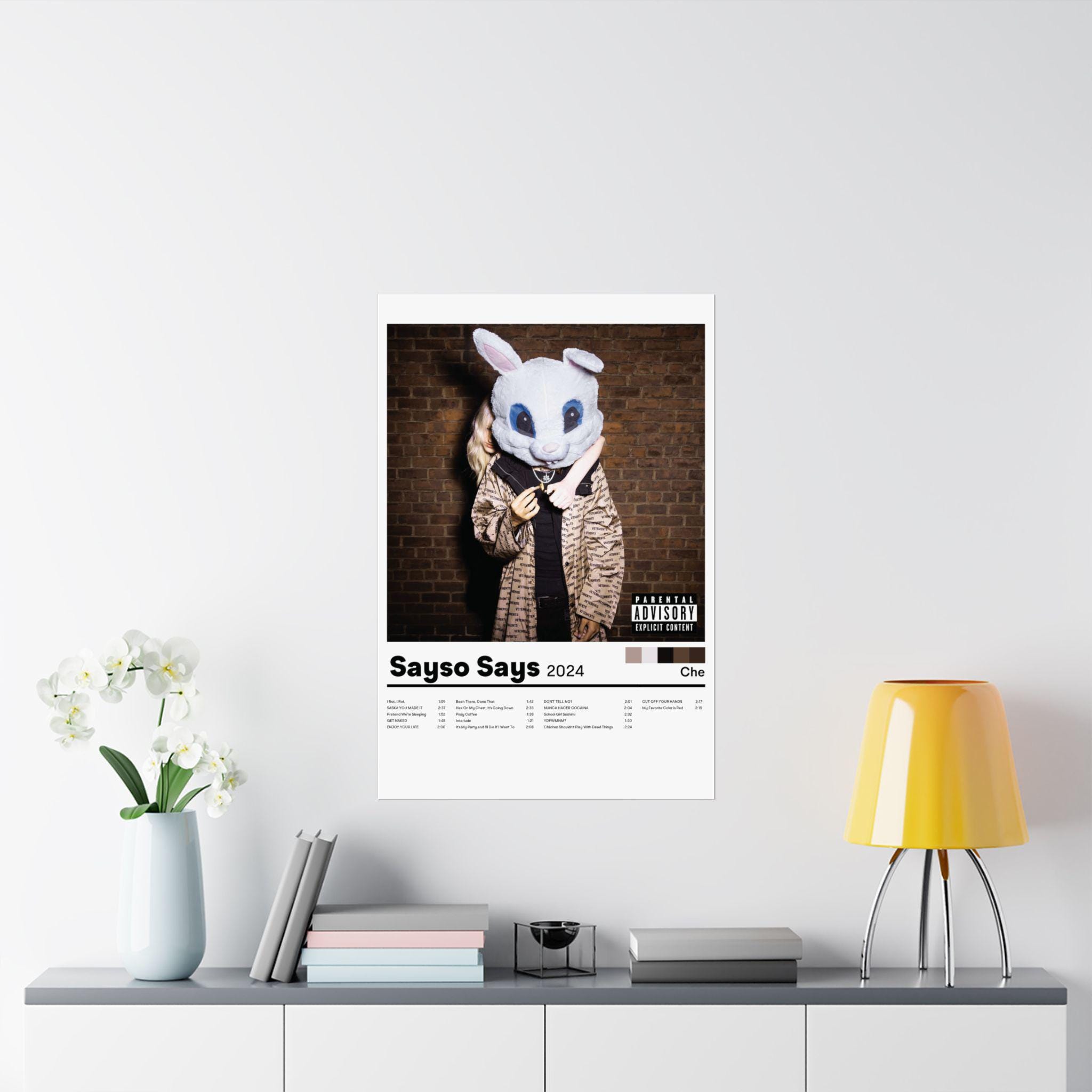 ☆Cee-Lo☆ hiphop underground poster Album Poster, Che Sayso Says, Underground Rap Poster, Hip