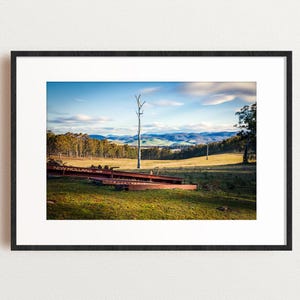Tasmanian Farm Vista Print: Myrtle Banks Fine Art Photography
