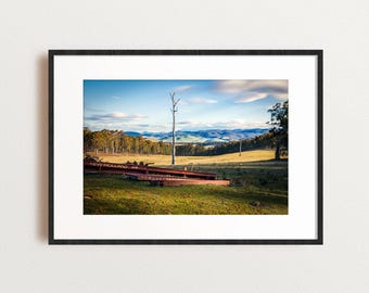 Tasmanian Farm Vista Print: Myrtle Banks Fine Art Photography