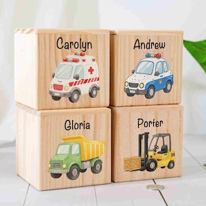 Personalized Baby Boy Piggy Bank with Car, Kid Coin Bank, Wooden Cash Bank for Christmas, Kid Car Gift, Nursery Gift, Money Bank for Newborn