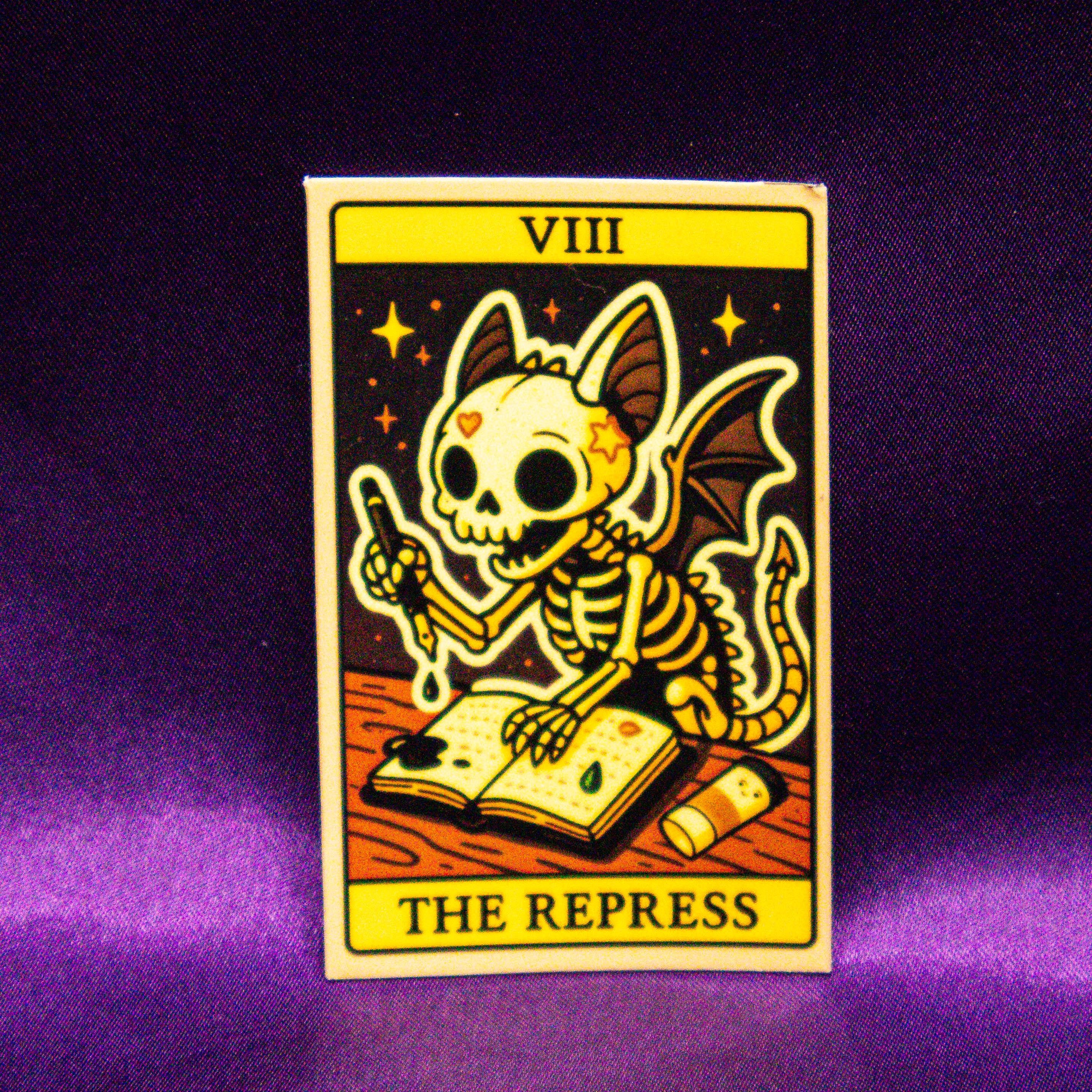 Tarot of the Tacky Mini Oracle Sticker Pack | 22 Semi-gloss or ...