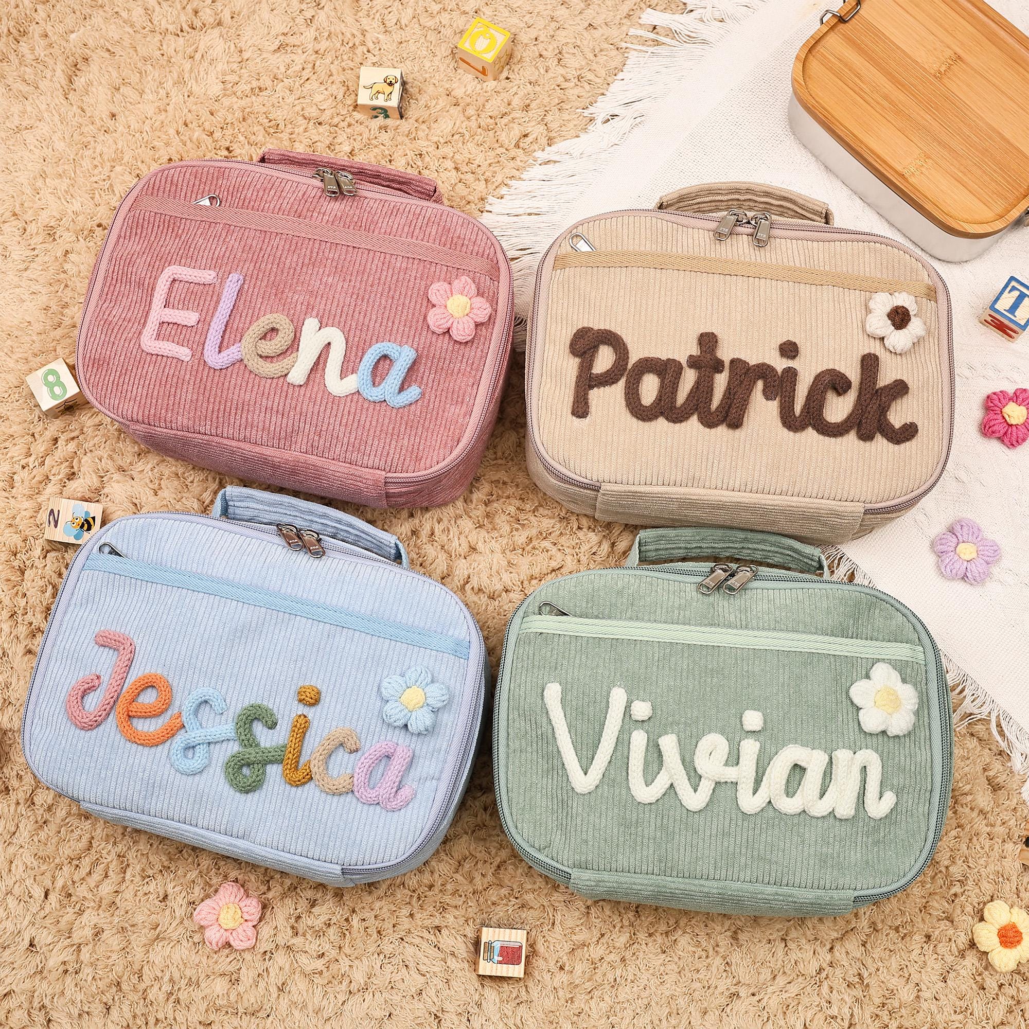 Pawsky Schulrucksack-Set – Mit Lunchbox & Federmäppchen, Erdbeer-Design, Für Teenager