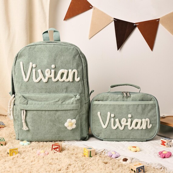 Custom Toddler Backpack, Custom Handmade Lunchbox Bag  display picture 3