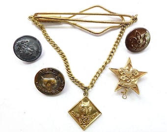 Cub Scout Memorabilia, Buttons, Pins, Tie Bar