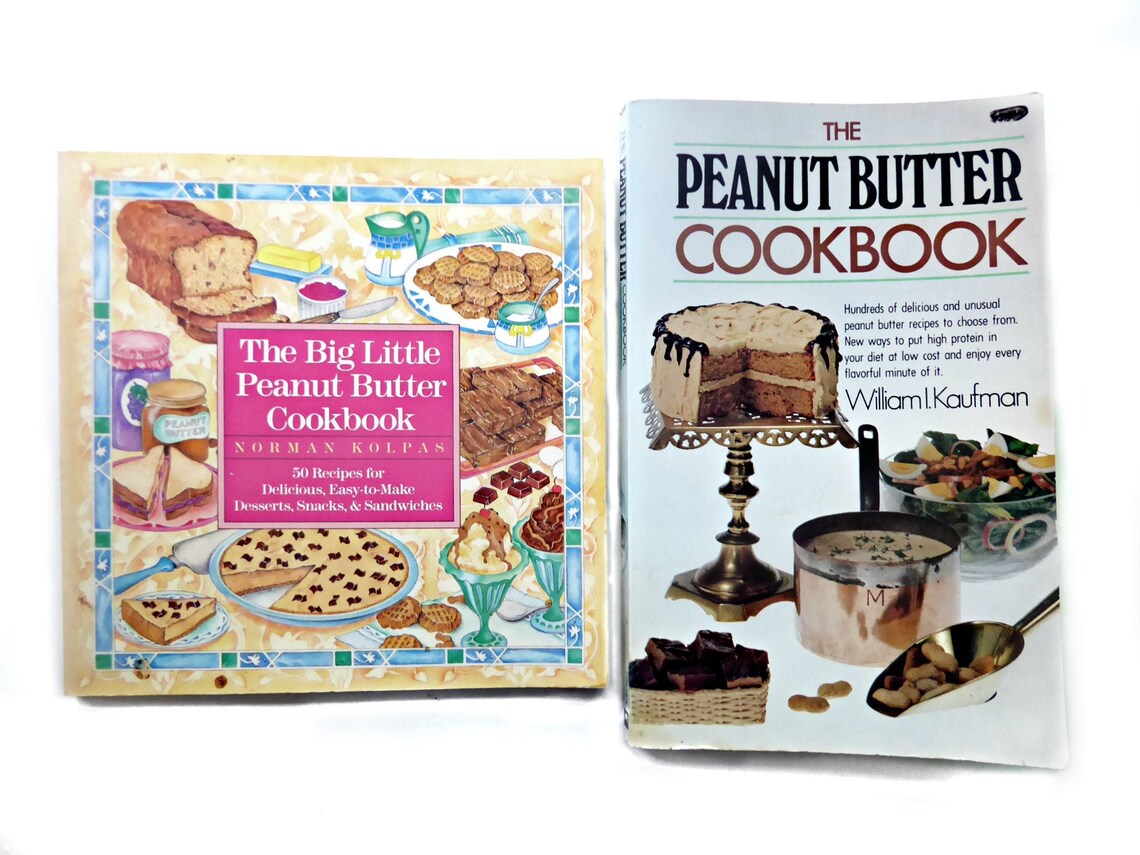 2 Vintage Peanut Butter Cookbooks Softcover Etsy