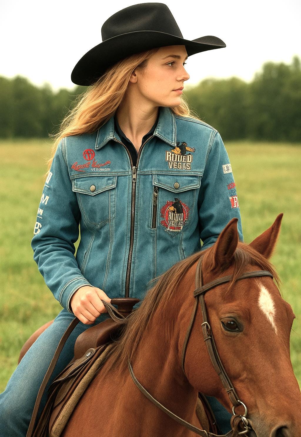 Handmade Leather Rodeo Cowboy Jacket Western Biker Style - Etsy