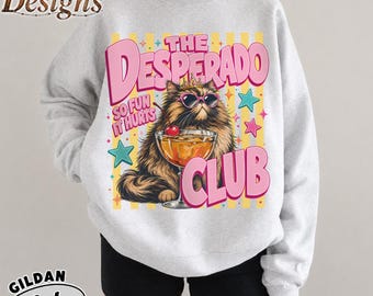 Princess Donut Desperado Club Shirt, DCC Cat Graphic Tee, Dungeon Crawler Inspired Shirt, Funny Bookish Cat Lover Gift.