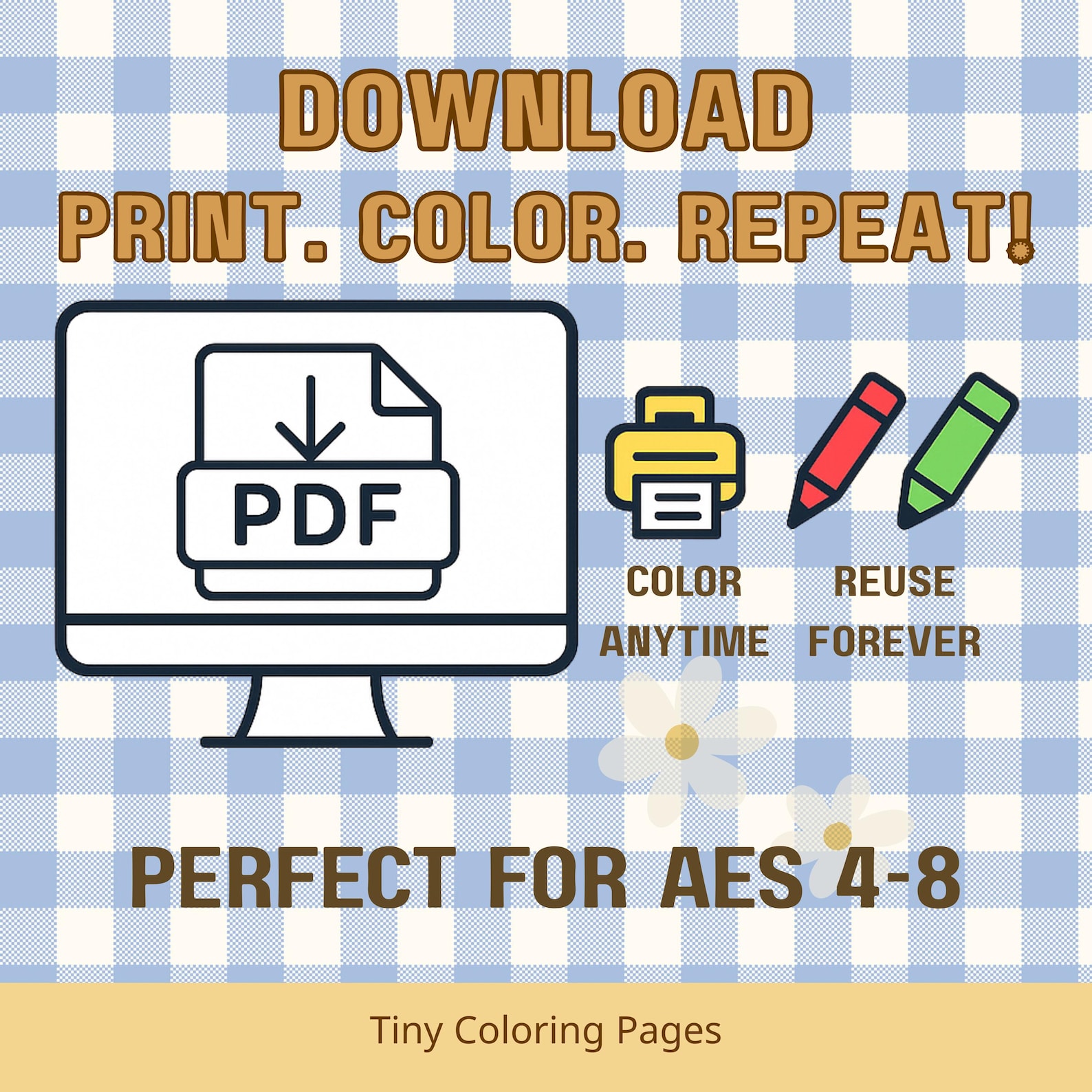 Seaside Coloring Book for Kids – Printable Summer Beach Activity – Cute ...
