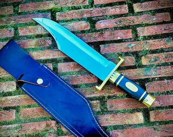 Handmade Bowie Knife Gift for Him, Iron Mistress Knife, Personalized Gift for Husband, Boyfriend Gift, Dad Birthday Gift, Christmas Gift for