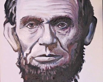 Abraham Lincoln greeting card