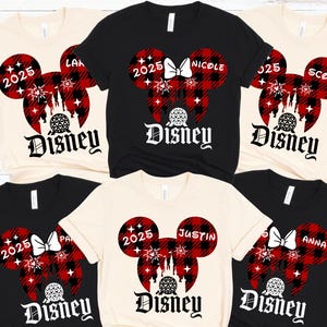 Disney Family Vacation Shirt 2025, Custom Disney Crew Matching Tees, Disneyland Group Shirts, Disneyworld Family Trip Tee, Disney 2025 Shirt