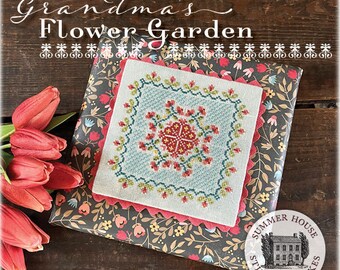 Grandma's Flower Garden - Summer House Stitcheworkes