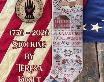Nashville Market 2026 - 1776 - 2026 Stocking by Teresa Kogut