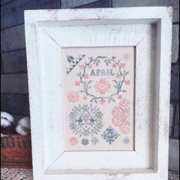 April Quaker - From the Heart - Needleart by Wendy