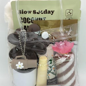 Self-care set, “Coconut/Coffee” Self-care set, Spa set, Gifts, Gift for her, Care kit, Pamper Spa set, Neutral sets, Coffee spa set