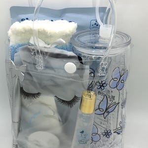 Self-care set, Spa set, Gifts, Gift for her, Care kit, Pamper Spa set, Blue gift set