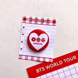 BTS members name pin button aesthetic