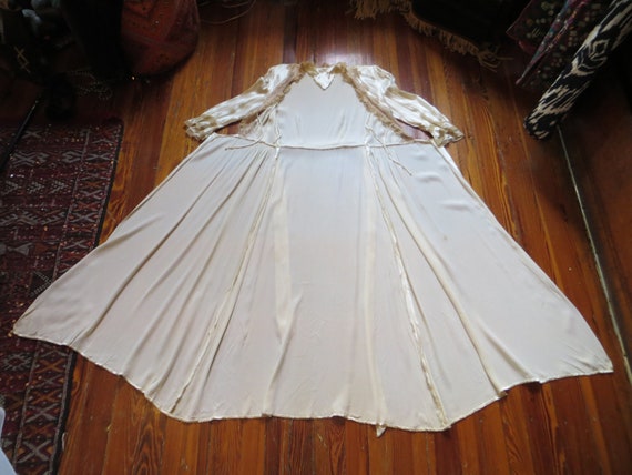 SALE Fabulous 1930s/40s Old Hollywood Silk Satin … - image 6