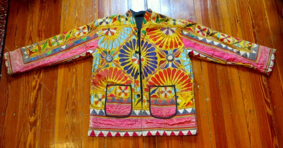 SALE 1960s OOAK L/XL Indian Kuchi/Banjara/Rabari … - image 4