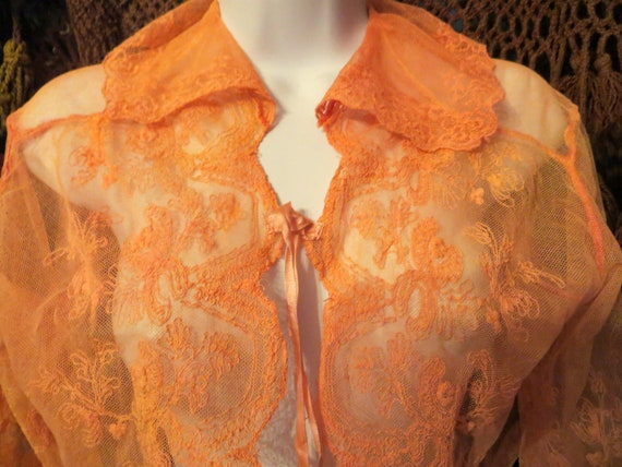 OOAK Victorian/Edwardian Overdyed Cotton Embroide… - image 3