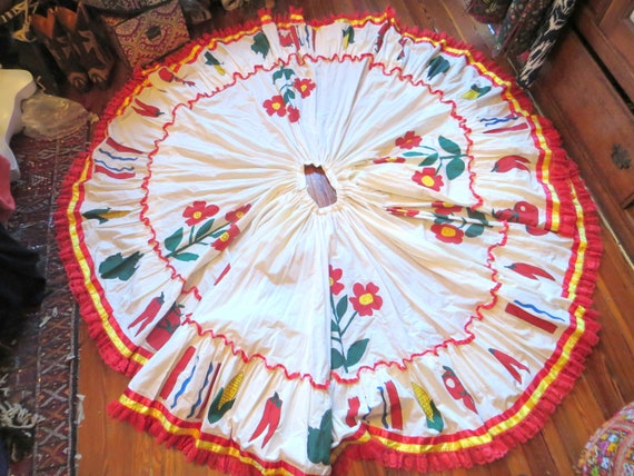 OOAK Vintage Mexican Handmade Harvest Festival Pai