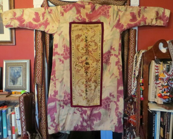 SALE OOAK Handmade Reversible Coat w/Tapestry Pan… - image 4