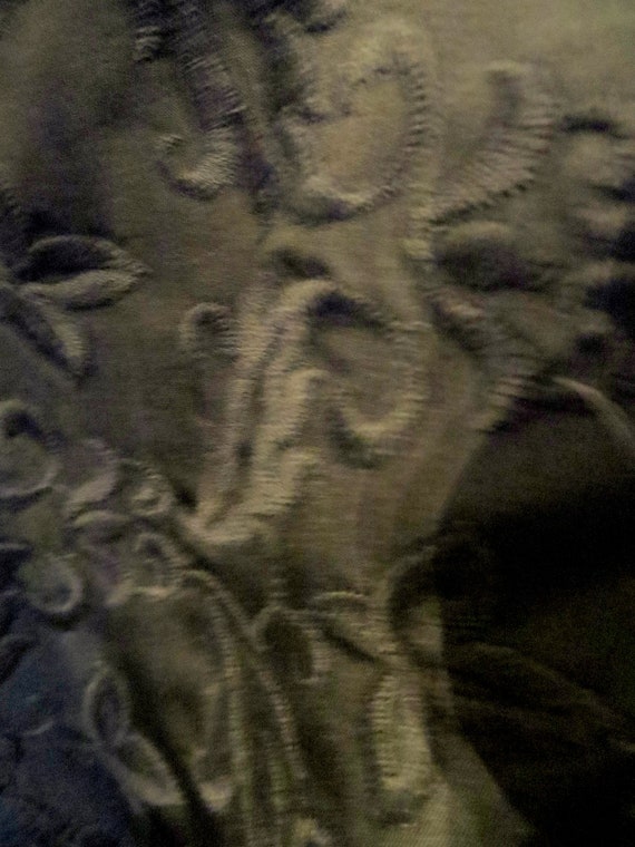 Nan Duskin Embroidered Black Silk Coat/Dress/Dust… - image 9
