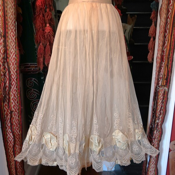 Ivory Lace Top Satin Skirt Dresses Rust main image 1