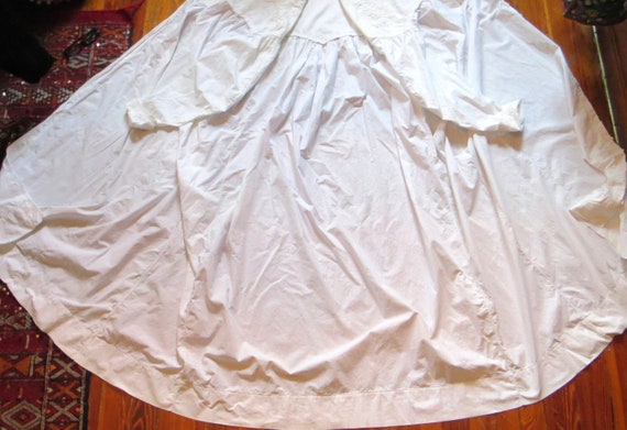 Stunning Antique Victorian/Edwardian White Cotton… - image 8