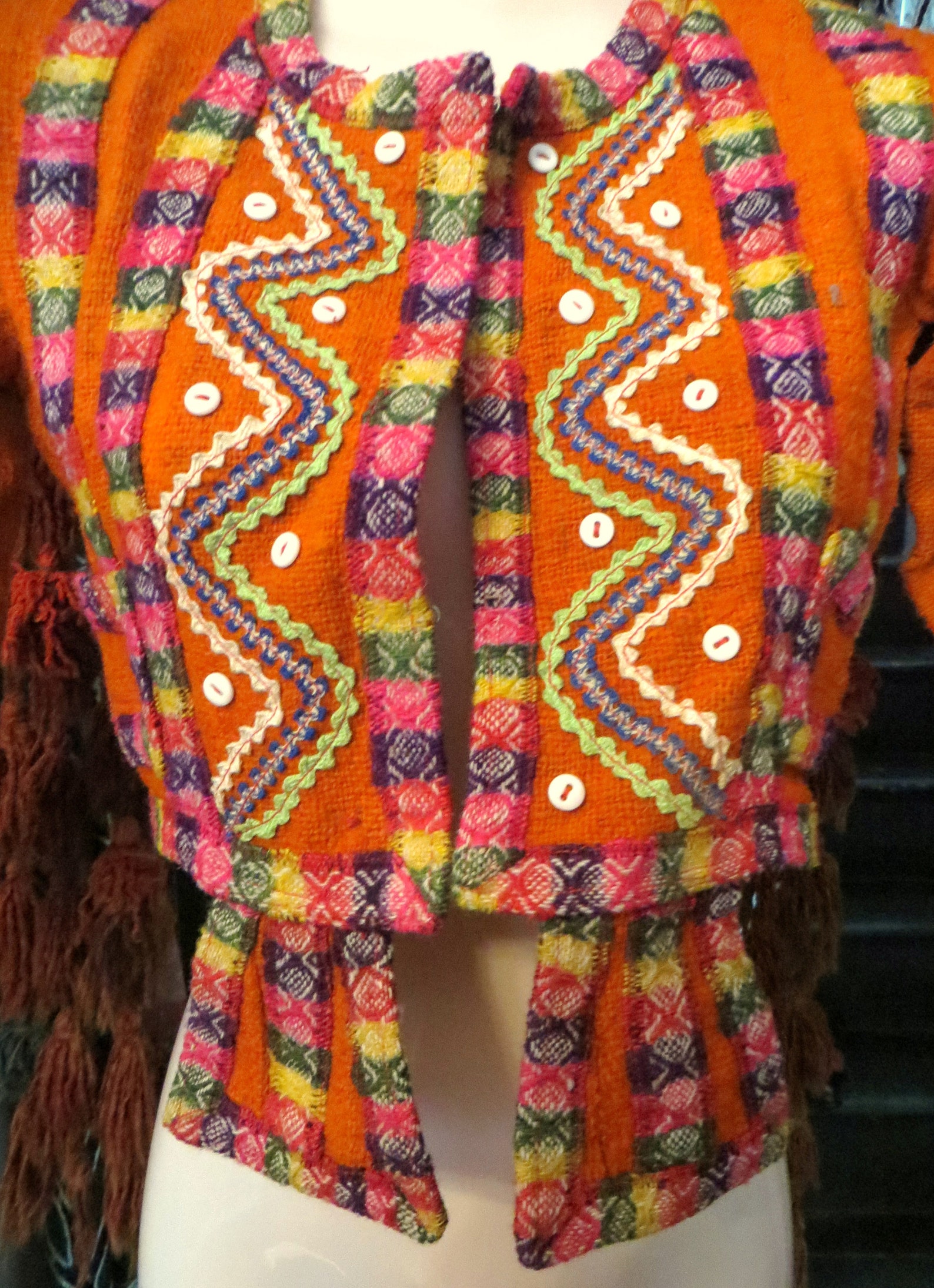 Rare Embroidered Handmade South American 3 Piece Etsy