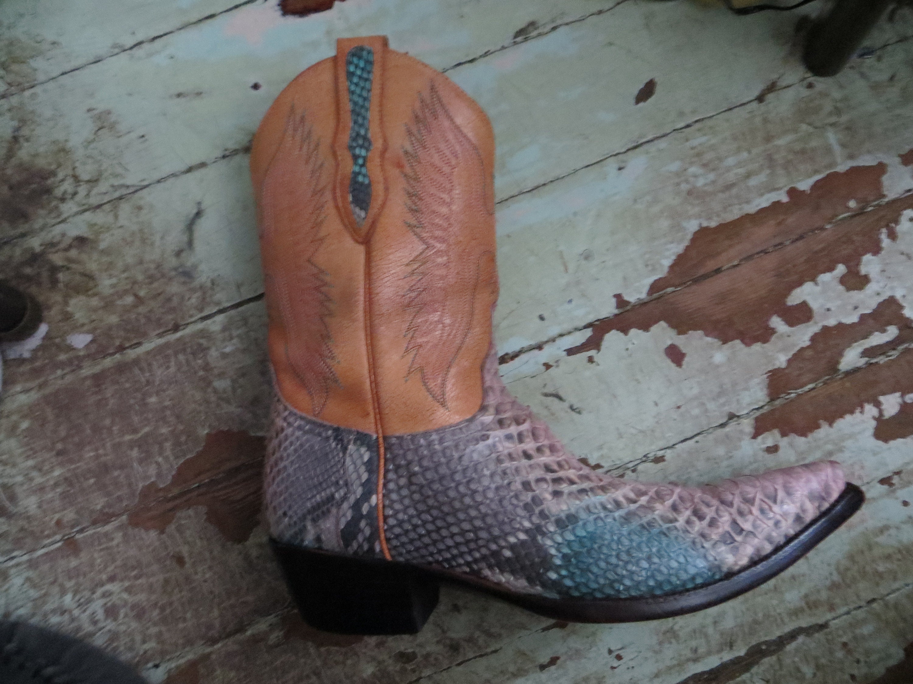 Old gringo snakeskin boots 2025