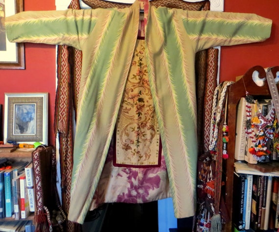 SALE OOAK Handmade Reversible Coat w/Tapestry Pan… - image 7