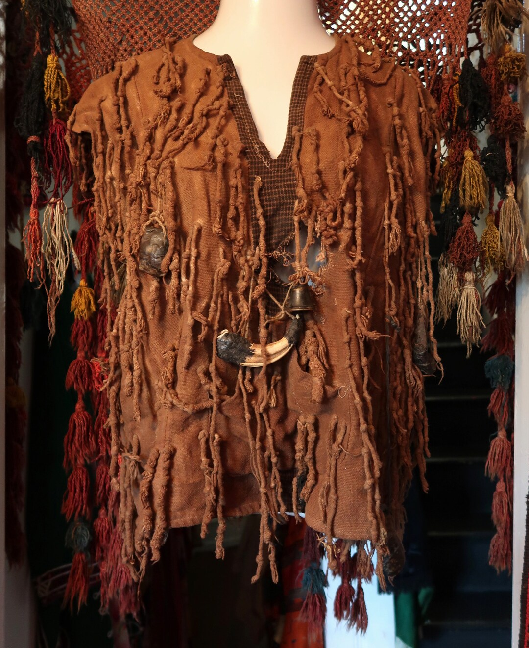 SALE Rare Mid Century Handmade Bamana/dogon Ceremonial Hunting Tunic ...