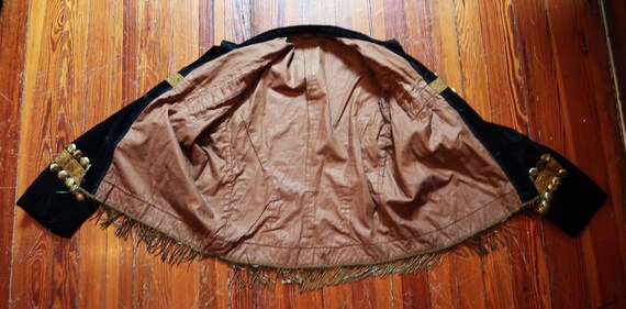 Kimberly - Chic Velvet Jacket with Gold Accents