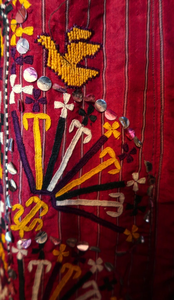 Rare Early 20th Century Traditional Turkmen Coat/J