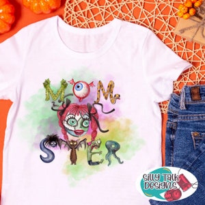 Momster Download Sublimation Digital Design for Printing