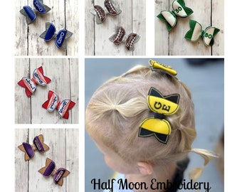 Personalisierte Pig Tail Bows | Personalisierte Piggy Tail Haarschleifen | Personalisierte Mädchen Haarschleifen | Personalisierte Baby Haarschleifen Kleinkind Haarschleife