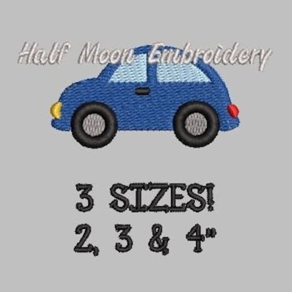BOGO Free! Mini Car Embroidery Design | Small Car | Baby Boy Embroidery Design | Transportation Embroidery Design | Car Embroidery Pattern