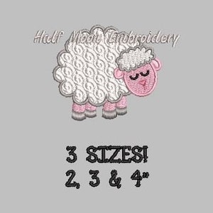 BOGO Free!   Mini Sheep Embroidery Design | Mini Lamb Embroidery Design | Small Sheep Small Lamb Baby Sheep Baby Lamb Baby Embroidery Design