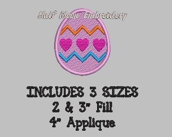 Mini Easter Egg Embroidery Design | Small Easter Egg | Mini Egg | Small Egg | Easter Embroidery Design | Easter Egg Applique