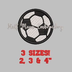 BOGO Free! Fußball Stickerei Design Mini Fußball Ball Kleiner Fußball Sport Ball Fußball Stickmuster Fußball Stickerei