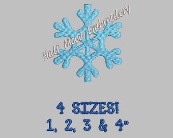 BOGO Free! Mini Snowflake Embroidery Design | Small Snowflake | Snow Embroidery Design | Winter Embroidery Design Christmas Embroidery