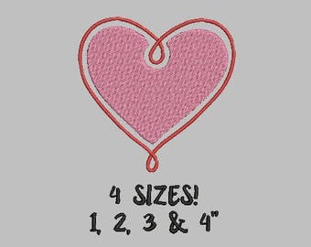 Buy 1 Get 1 Free! Heart Embroidery Design Valentine's Day Embroidery Design Mini Heart Embroidery Design Small Heart Design Mini Valentines