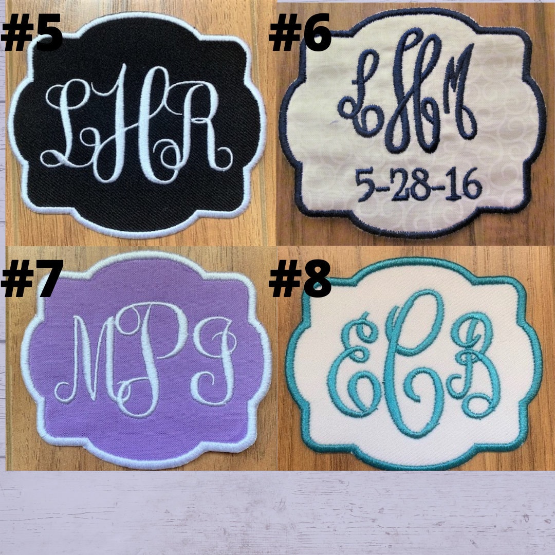 PPXP Embroidery Name Patches, 2 Pieces Embroidery Name Tags Iron on, Custom  Name Patch, Personalized Military Patches Hook Fastener, Moral Name Patch
