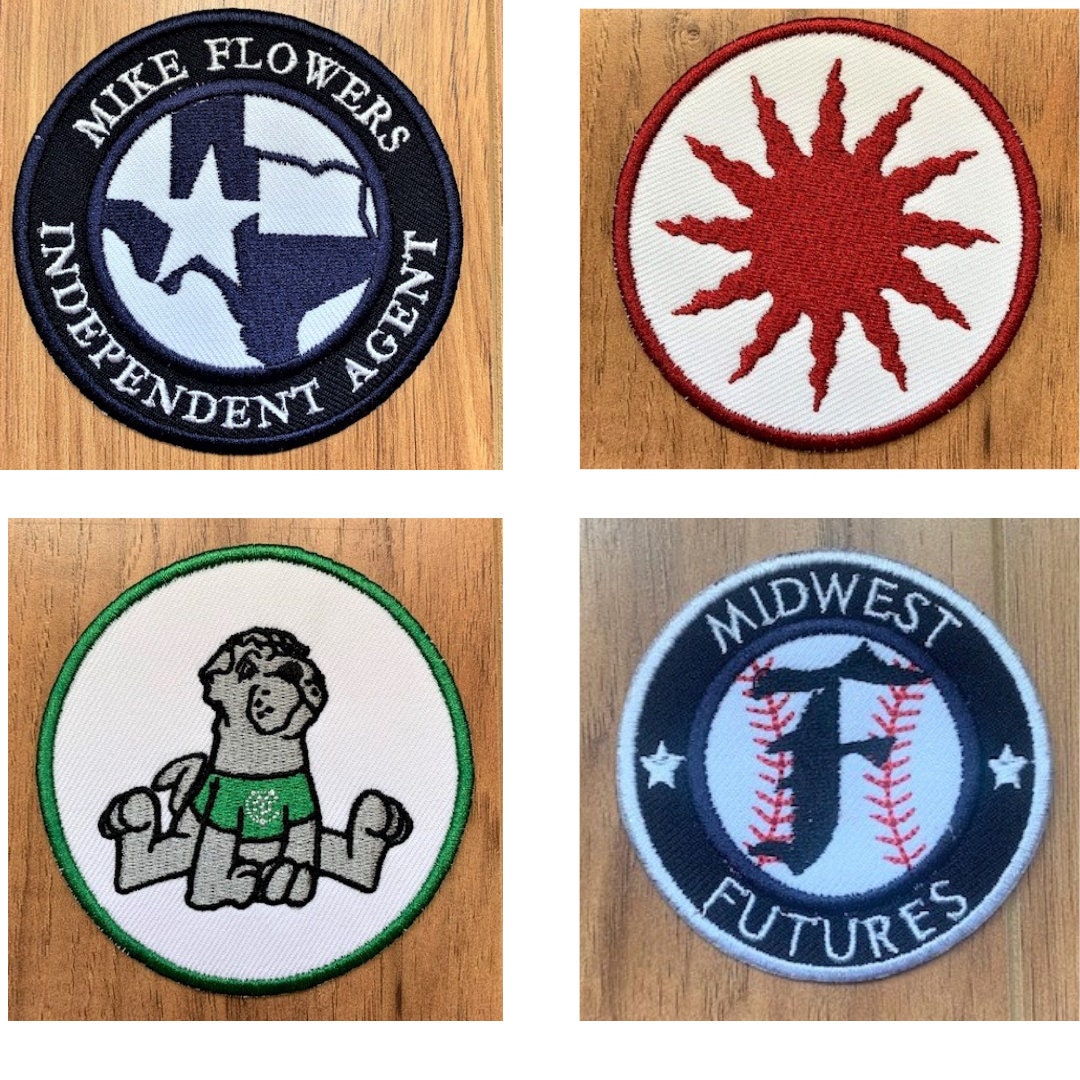 Custom Name Iron-On Patch Set by Kedziefest Parties