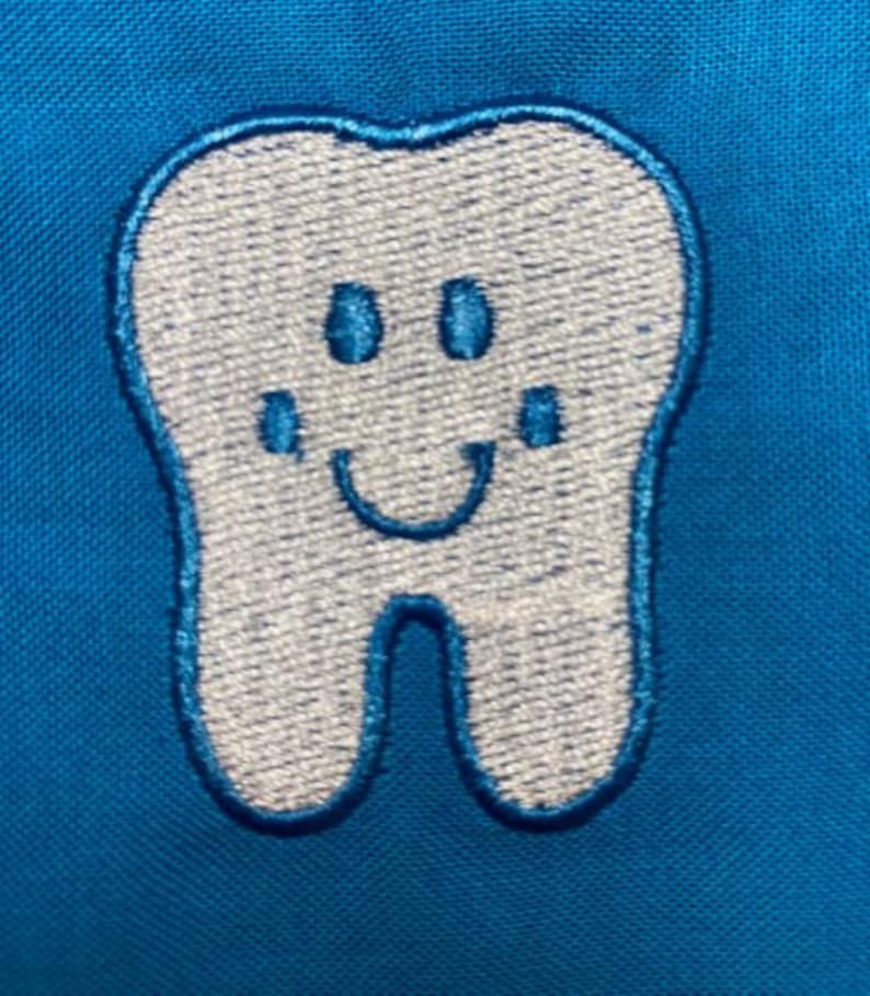 BOGO Free Mini Tooth Embroidery Design Small Tooth Tooth Etsy