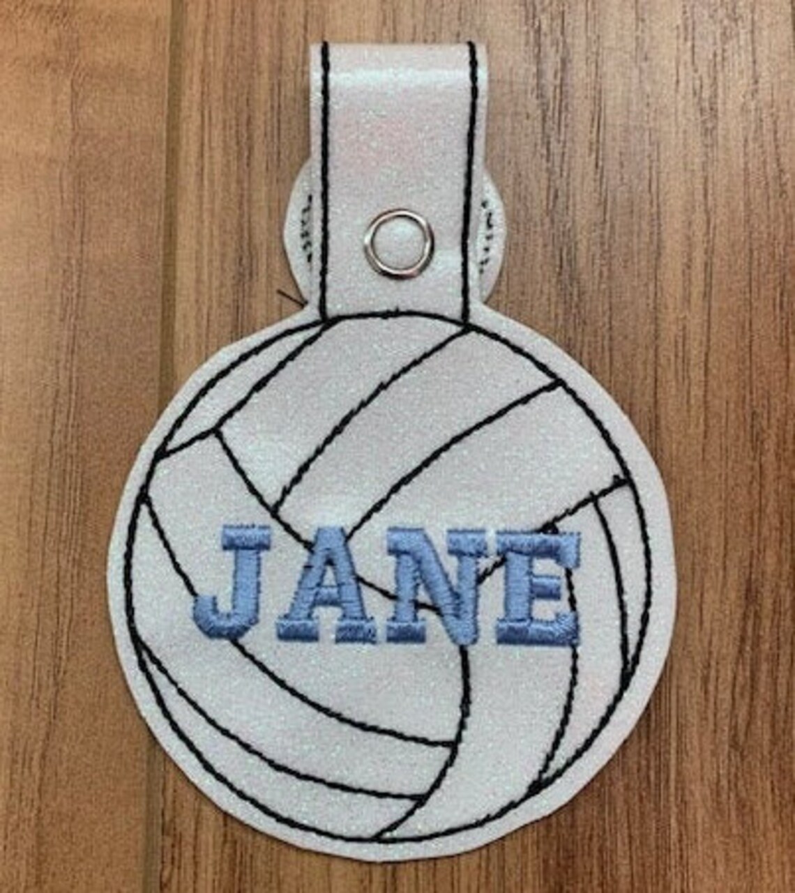 Personalized Volleyball Bag Tag Personalized Volleyball Etsy